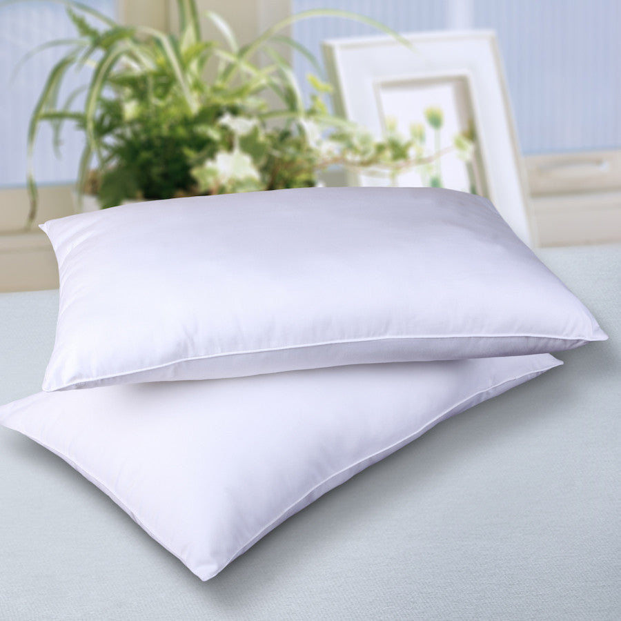 Cottonpure Self-Cooling Sustainable Cotton-Filled Bed Pillow, 2 Pack, Standard