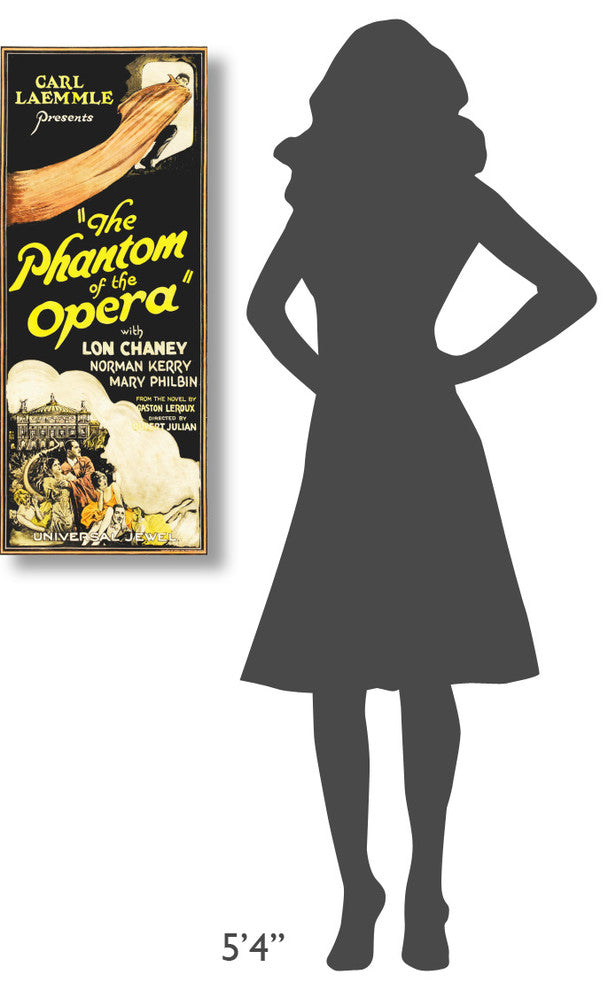 "The Phantom of The Opera" Canvas by Hollywood Photo Archive, 15x36"