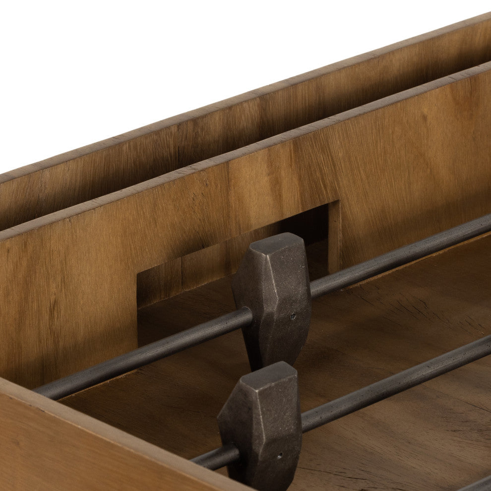 Foosball Table-Natural Brown Guanacaste