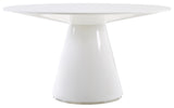 Otago Dining Table 54In Round White
