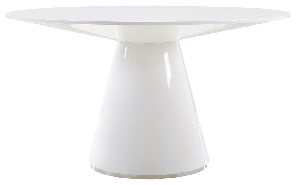 Otago Dining Table 54In Round White