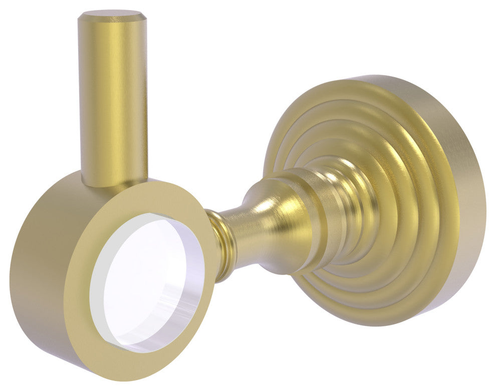 Pacific Grove Robe Hook, Satin Brass