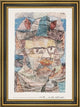 Paul Klee The Last of the Mercenaries - 16" x 24" Framed Premium Canvas Print