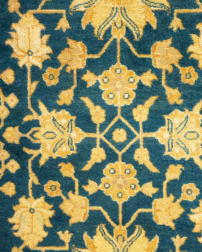 Mogul, One-of-a-Kind Hand-Knotted Area Rug Blue, 8'4"x10'7"