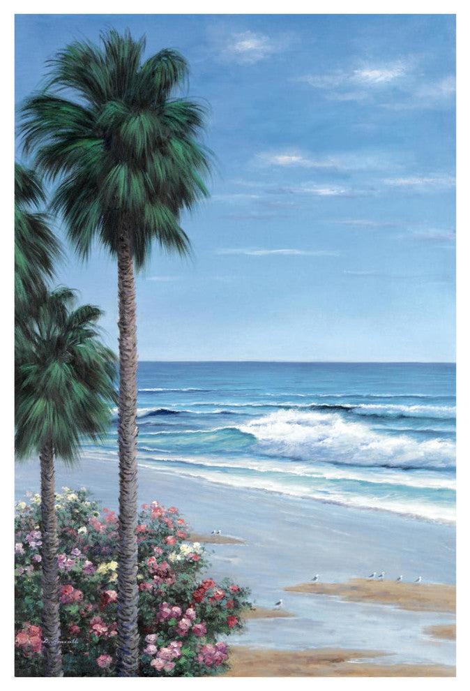 "Beach Place" Digital Paper Print by Diane Romanello, 18"x26"