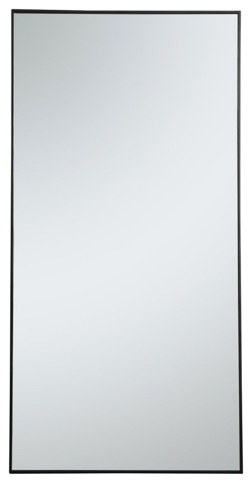 Elegant MR43672BK Metal Frame Rectangle Mirror 36", Black
