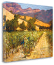 "Wine Country" By Philip Craig,Ready to Hang Giclee Print on Gallery Wrap Canvas