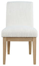 Sequoia Modern Rustic Solid Wood Upholstered Parsons Dining Chair (Set of 2)