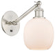 Innovations 317-1W-SN-G101-LED Belfast 1 Light Sconce, Brushed Satin Nickel