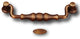 Antique English RKI Beaded Middle Hanging Pull, RKICP3704AE