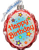 Keepsake Happy Birthday Glass Scenic Ornament