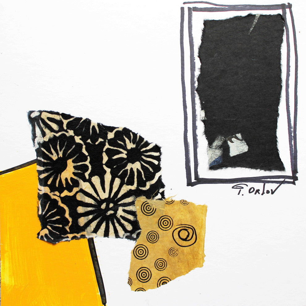 "Touch of Modern V" Painting Print on Canvas by Irena Orlov