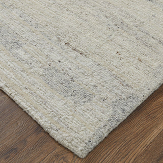 Conor Modern Distressed, Ivory/Gray/Blue, 5'6"x8'6" Area Rug