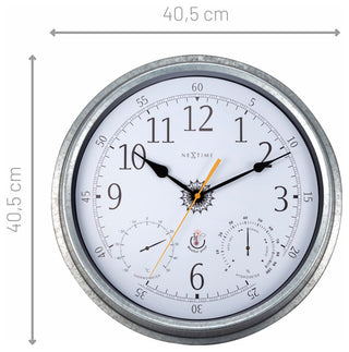 Tulip Outdoor Weather Station Wall Clock
