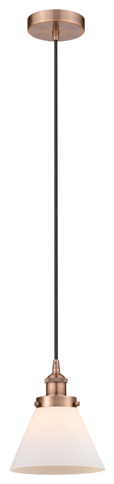 Innovations 616-1PH-AC-G41 1-Light Mini Pendant, Antique Copper