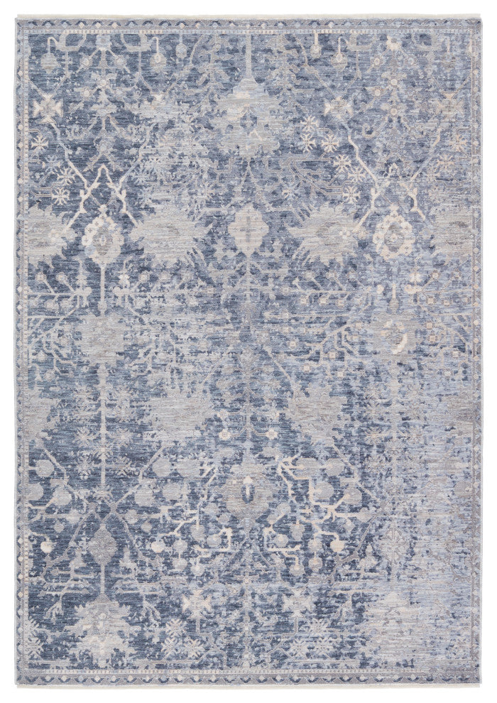 Jaipur Living Seraph Medallion Area Rug, Blue/Gray, 10'x14'