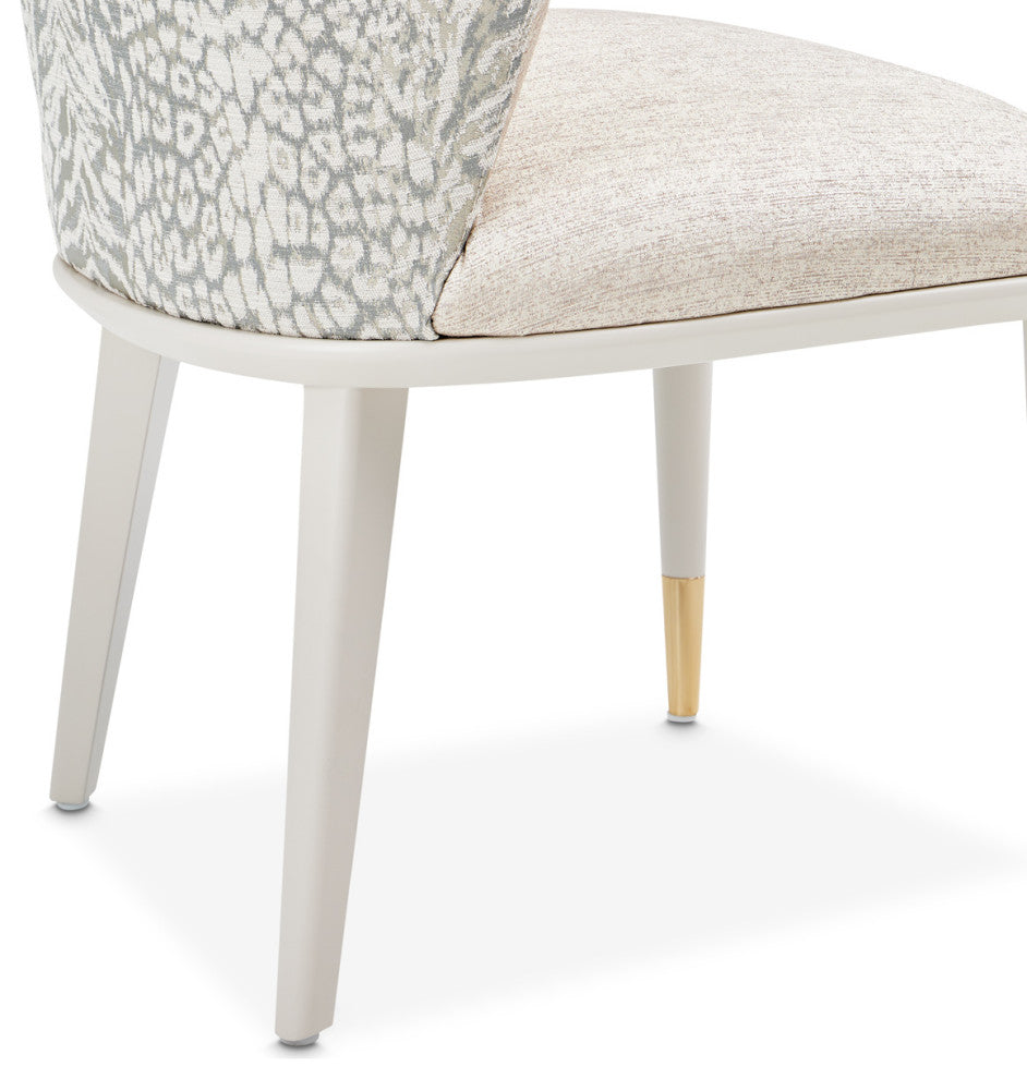 Lisbon Dining Side Chair, Set of 2, Silken Matte Cream