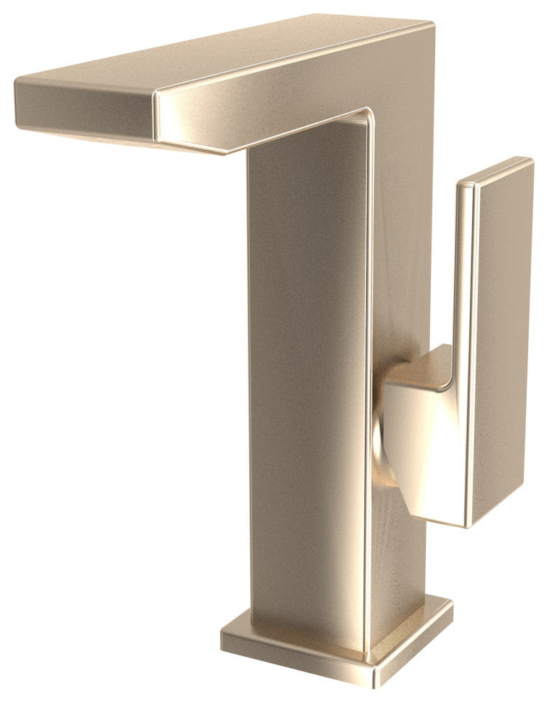 Mod Single Handle Bathroom Faucet, Polished Chrome