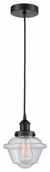 Innovations 616-1PH-BK-G534 1-Light Mini Pendant, Matte Black