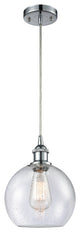 Innovations Lighting 516-1P-PC-G124-8-LED Athens 1 Light 8" Mini Pendant