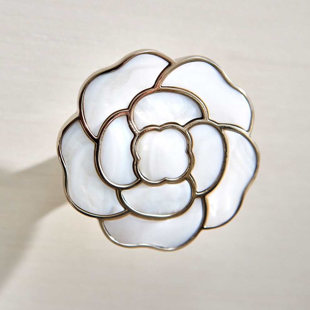 Bernhardt Silhouette Nightstand, Eggshell Finish 34 inch