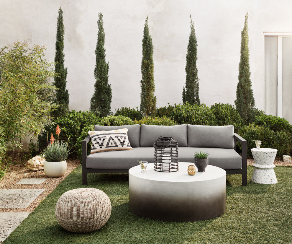 Sonoma Outdoor Sofa-88"-Bronze/Charcoal