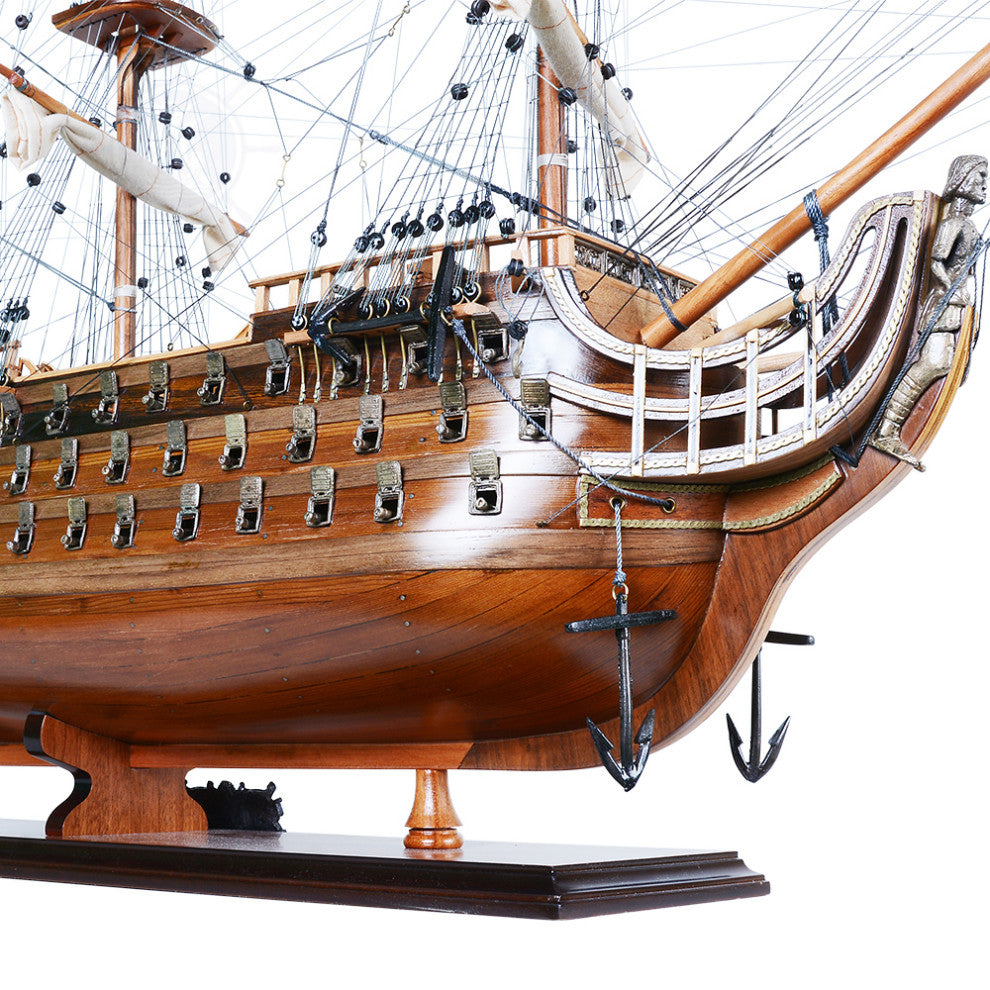 Royal Louis E.E. Museum-quality Fully Assembled Wooden Model Ship