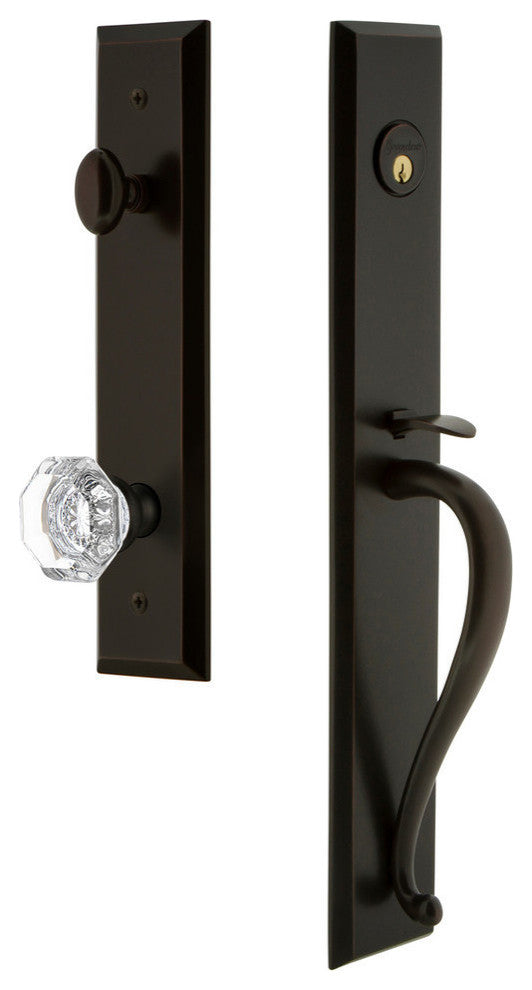 Fifth Avenue 1-Piece Dummy Handleset, S Grip and Chambord Knob, 849408