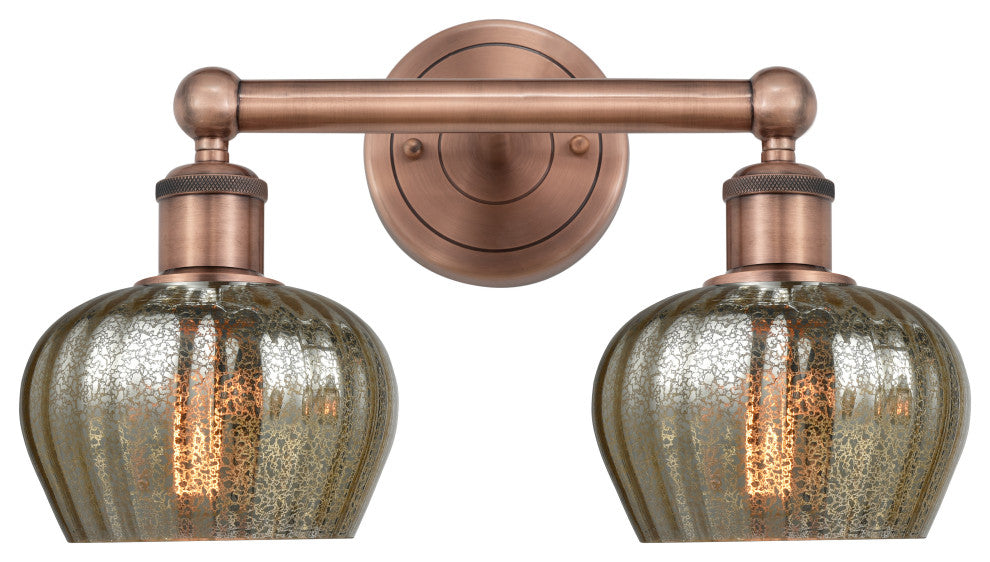 Innovations Fenton 2 15.5" Bath Vanity-Light Antique Copper