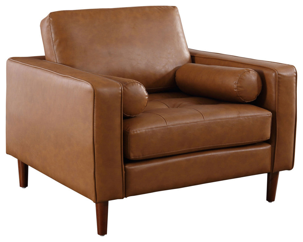 Frederick Modern Contemporary Leather Armchair
