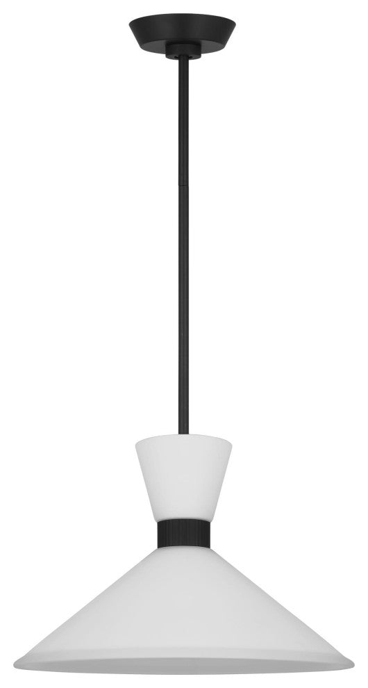 Belcarra Medium Pendant, Midnight Black