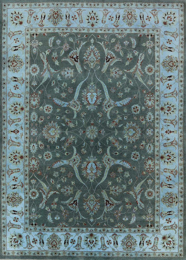 Ahgly Company Indoor Rectangle Mid-Century Modern Area Rugs, 7' x 10'