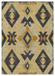 Machine Washable Indoor/Outdoor Chantille ACN1882 Gold 10' x 14' Rug