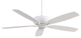 MinkaAire White Kola-XL 5-Blade 60" Energy Star Indoor Ceiling Fan w/ Remote