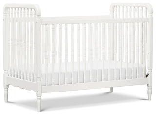 Liberty 3-in-1 Convertible Spindle Crib With Toddler Bed Conversion Kit, Warm White