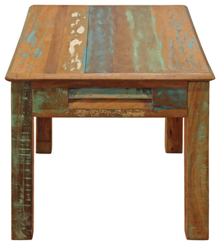 Trinidad 1-Drawer Solid Wood End Table in Multi-Color