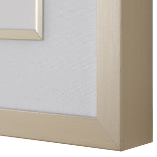 Uttermost - 32339 - Framed Prints, S/9 - Botanical Flowers - Champagne Gold