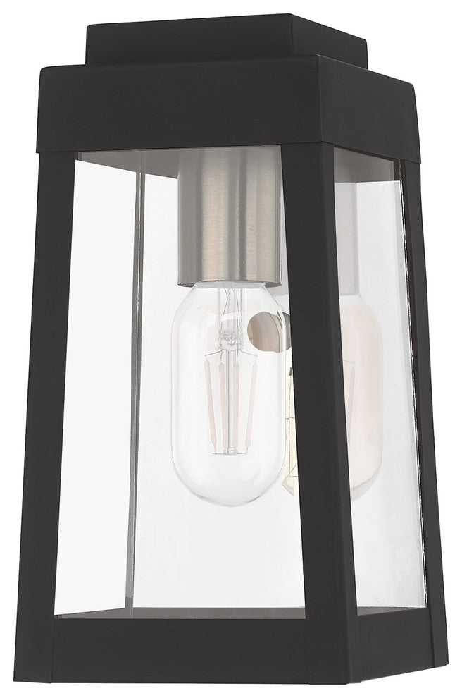 Livex Lighting Black 1-Light Outdoor Wall Lantern