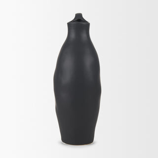 Valora Black Vase