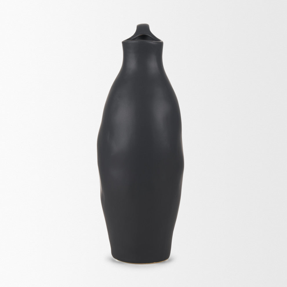 Valora Black Vase