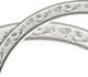 76"OD x 68"ID x 4"W x 7/8"P Floral Classic Ceiling Ring (1/4 of complete circle)