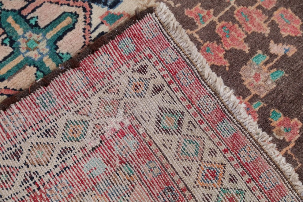 Consigned, Persian Style Handmade Vintage Malayer 9' Oriental Rug, 9'6"X3'7"