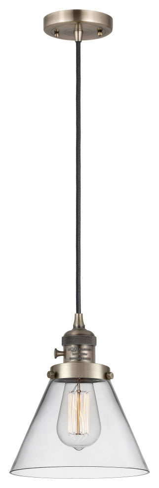 INNOVATIONS 201CSW-AB-G42 1-Light Mini Pendant Antique Brass
