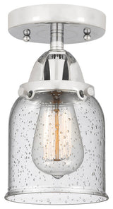 Small Bell Semi-Flush Mount, Polished Chrome, Seedy, Seedy