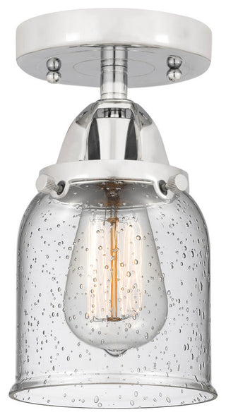 Small Bell Semi-Flush Mount, Polished Chrome, Seedy, Seedy