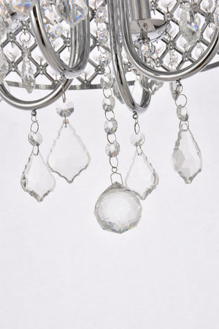 Emelia 14" Pendant, Chrome