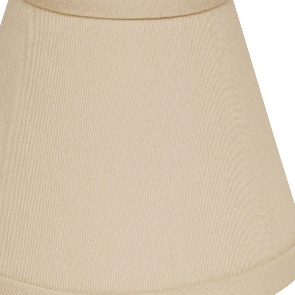 4" Slate Gray Set of 6 Chandelier No Slub Lampshades