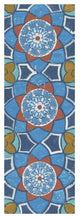 "Hex Tiles Panel II" Digital Paper Print by Kathrine Lovell, 26"x74"