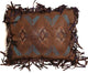 Embroidered Diamonds Pillow