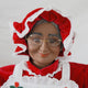 3' Music and Motion African American Mrs. Claus With Apron